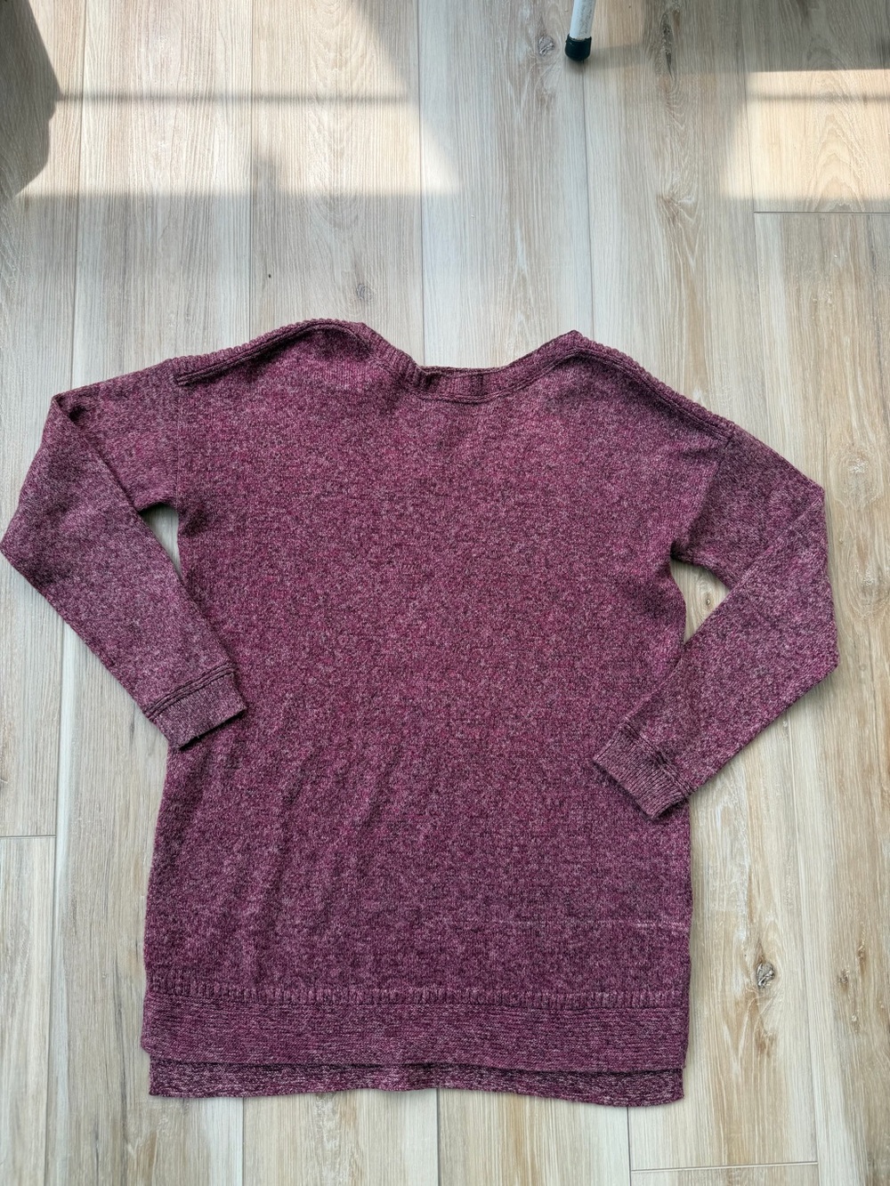Old Navy Women's Burgundy Scoop Neck Sweater